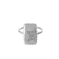 Anello Rue des Mille Donna MADLY in Argento Zirconia ANZ-009 RT STE RH - ANZ-009 RT STE RH